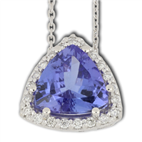 Halskette Gemoro Dame Tanzanite in Weißgold Tanzanite PC226BIA.TZ